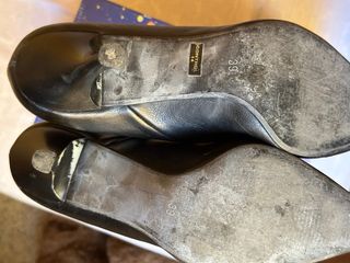 Tacones Mustang Negros Talla 39