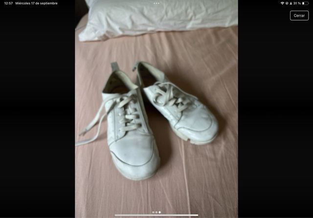 Zapatos Clark's blancos