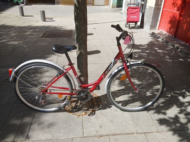 Bicicleta Orbea Vintage Roja