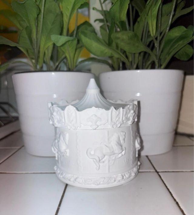 Portagioie giostrina bianca