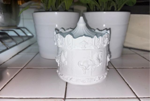 Portagioie giostrina bianca