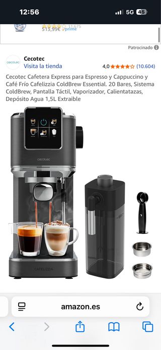 Cafetera Cecotec 