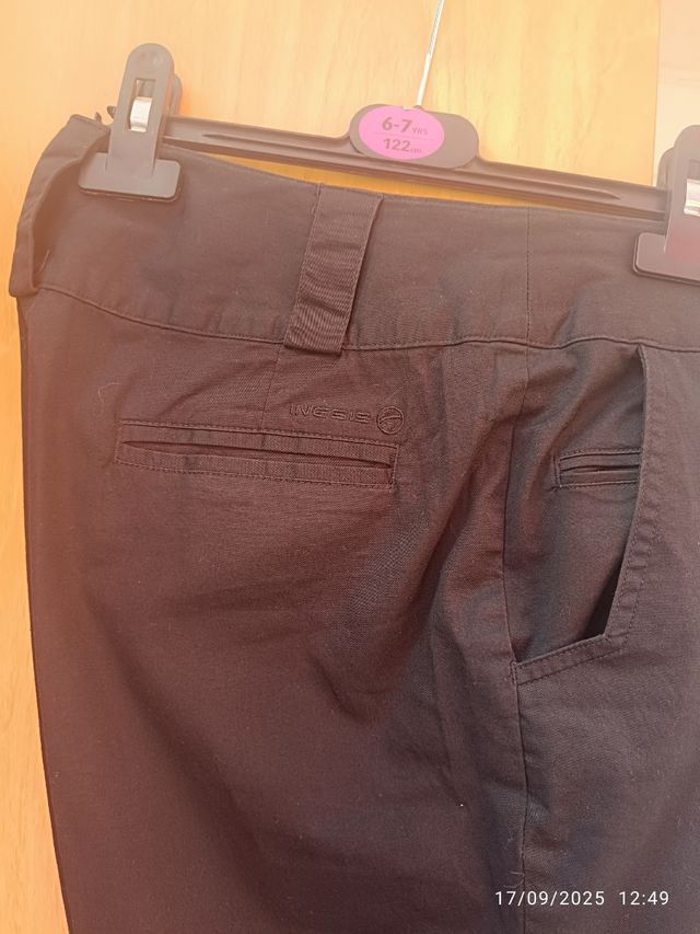 Pantalones Inesis Negros Talla M/38