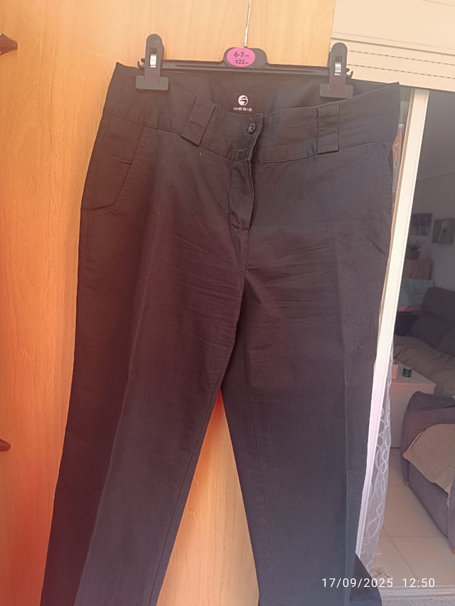 Pantalones Inesis Negros Talla M/38