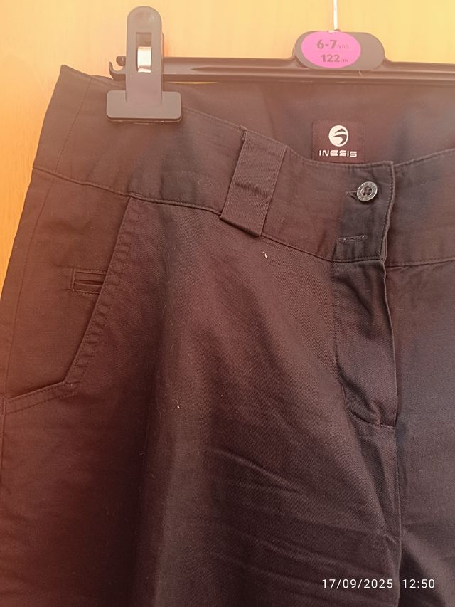Pantalones Inesis Negros Talla M/38