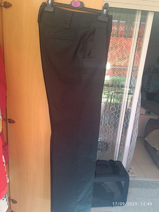 Pantalones Inesis Negros Talla M/38