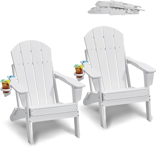 Sedie Adirondack in Plastica Set 2, Sedie da Ester