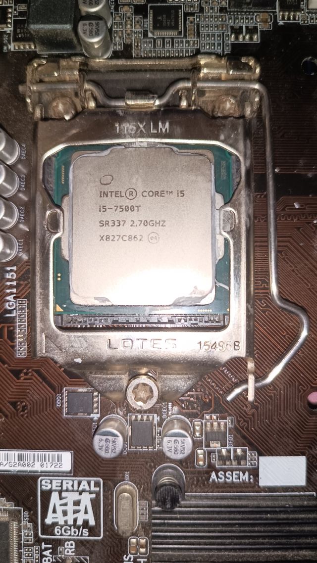 Intel i5-7500T + Placa Base GA-H110M-S2V