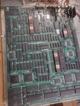 Placa Konami overdrive 
Original jamma 1990