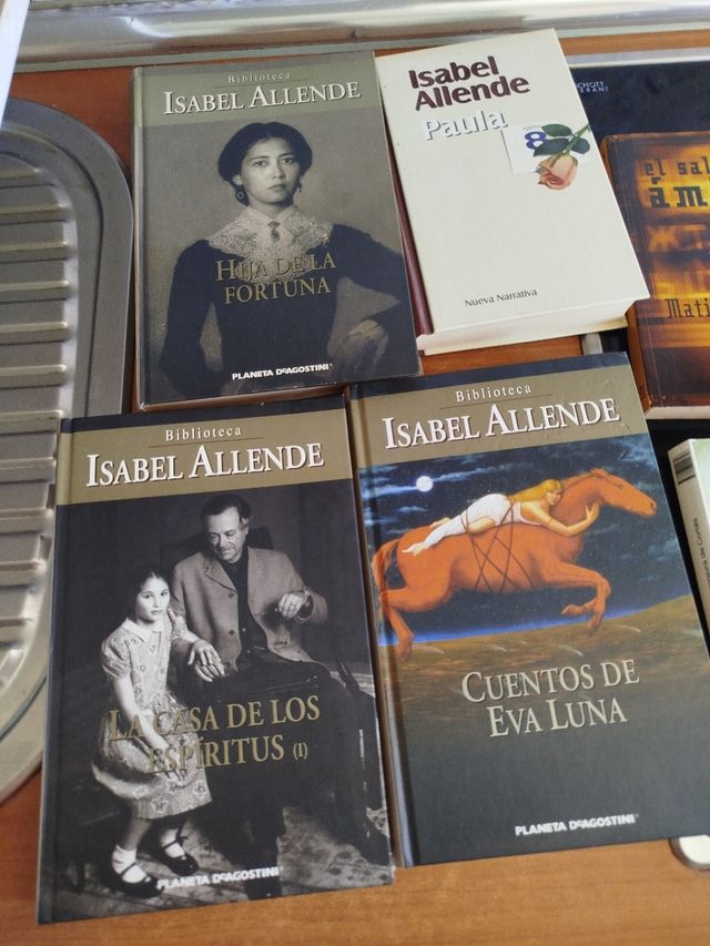 Libros Isabel Allende: Paula,  todos 20€