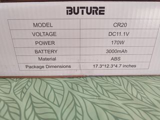 Aspirador de mano CR20 170W recargable y accesorio