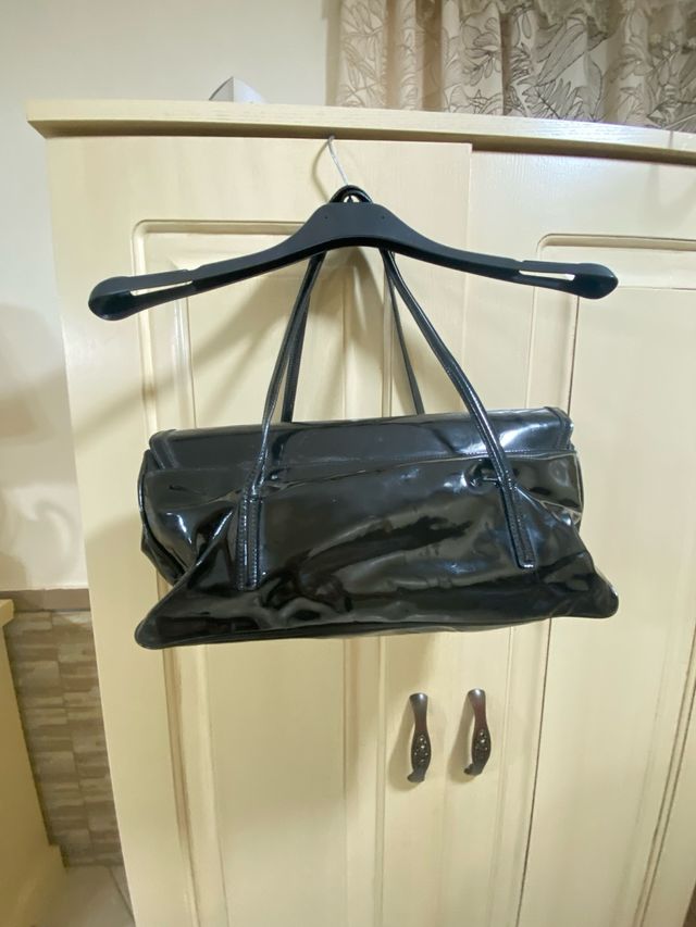 Borsa Salvatore Ferragamo Nera Vernice