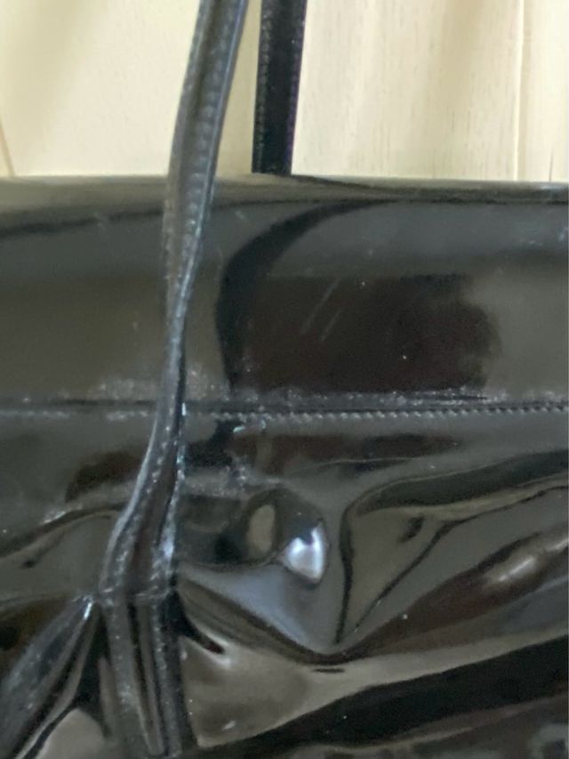 Borsa Salvatore Ferragamo Nera Vernice