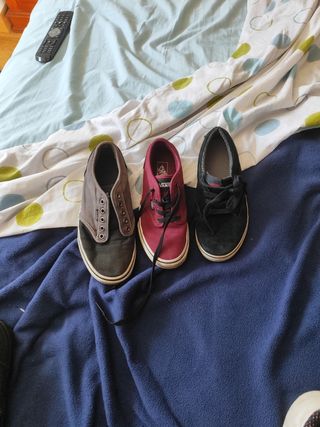 Zapatillas Vans Marrones y Negras