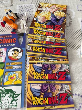 Lote Dragon Ball Z: Revistas y Figuras