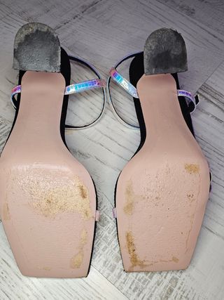 Sandalias Guja Tacón Holográfico