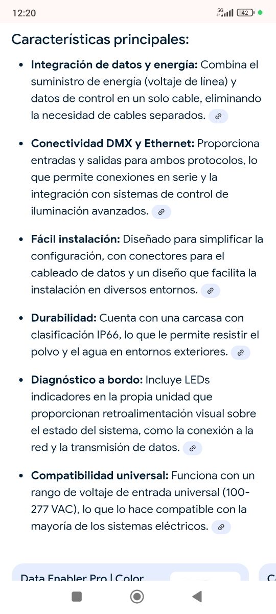 Color Kinetics DATA ENABLER ZCX400