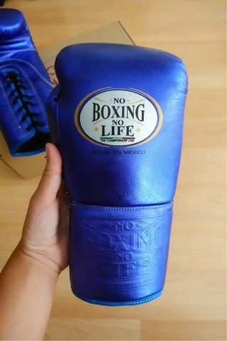 Guantes de Boxeo KO Azules 10 oz