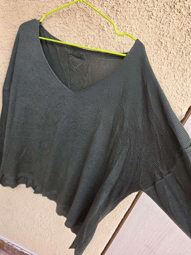 Jersey de punto verde