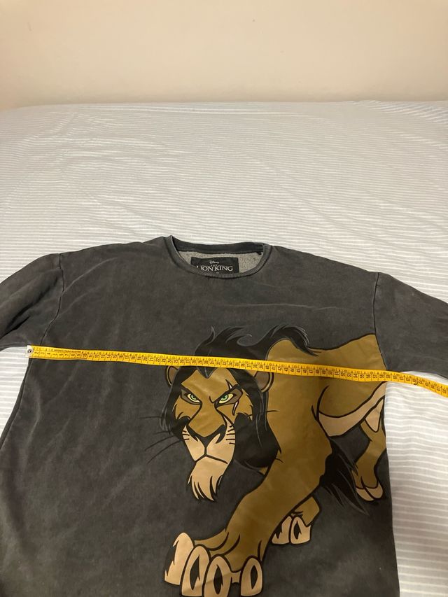 Sudadera Disney El Rey León Scar Gris
