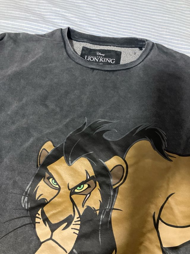 Sudadera Disney El Rey León Scar Gris