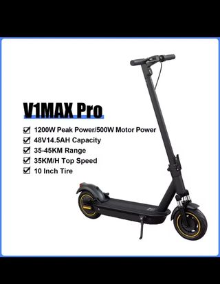 Patinete Eléctrico V1MAX Pro
