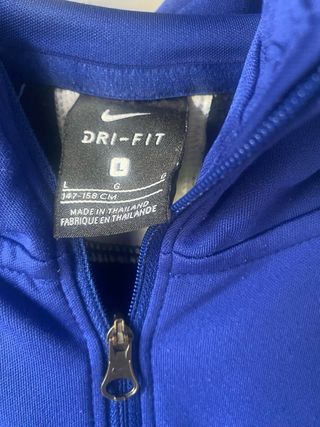 Sudadera Nike niño 12-13 años azul. 148 a 158 cm