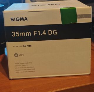 Sigma 35mm f1.4 DG Art Nikon