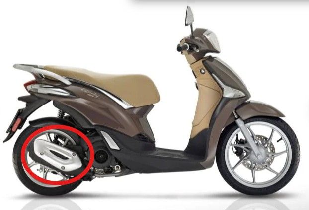 PROTECTOR DE ESCAPE PIAGGIO LIBERTY IGET