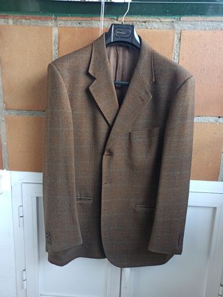 Chaqueta de caballero marrón