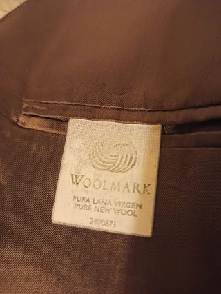 Chaqueta de caballero marrón