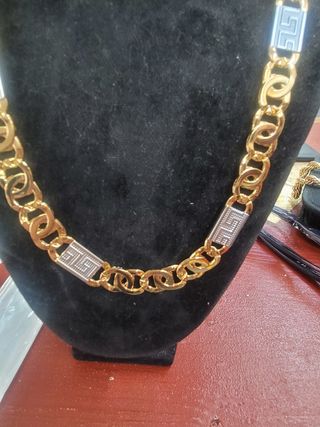 Cadena Oro 24k Chapado