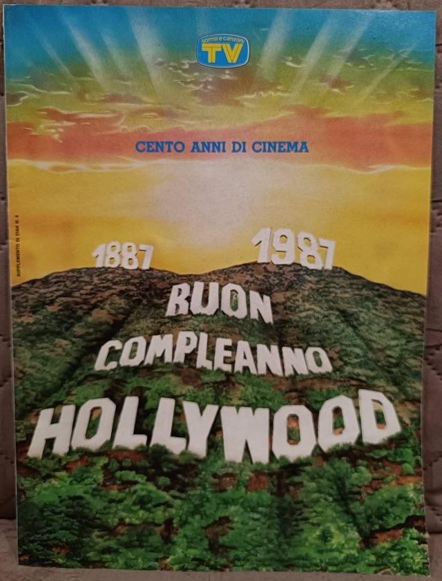 Buon compleanno Hollywood 1887-1987 album cinema