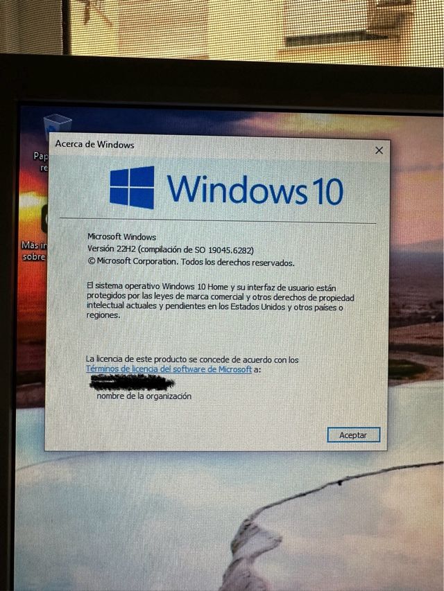 PC Sobremesa Lenovo windows 10