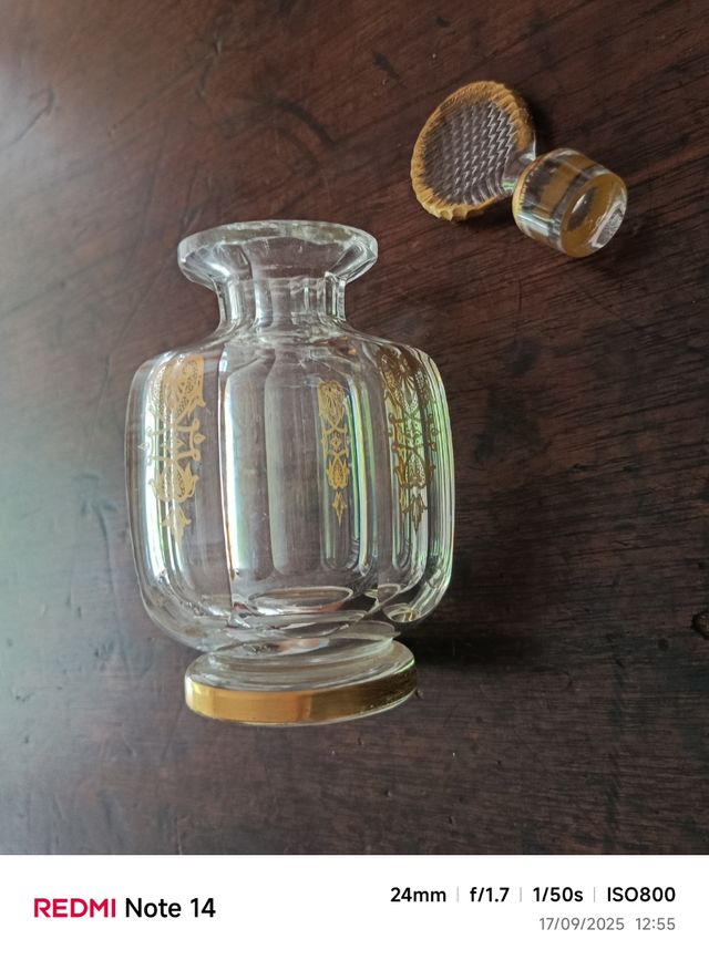 Frasco Tocador Cristal Baccarat