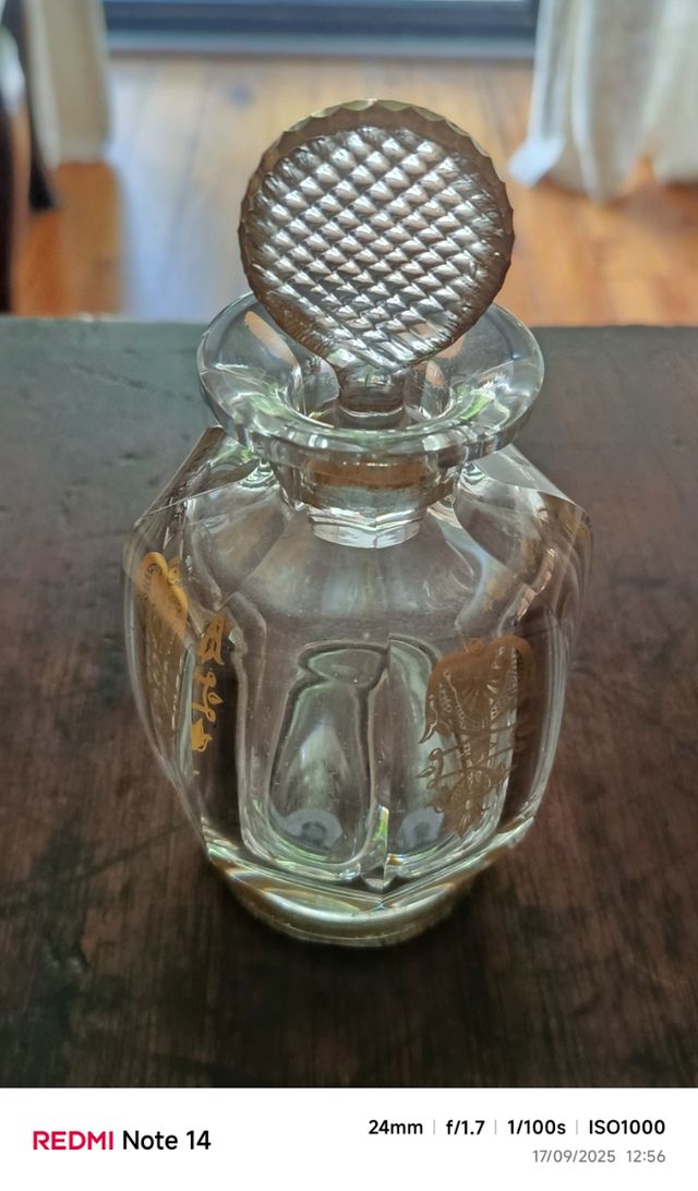 Frasco Tocador Cristal Baccarat