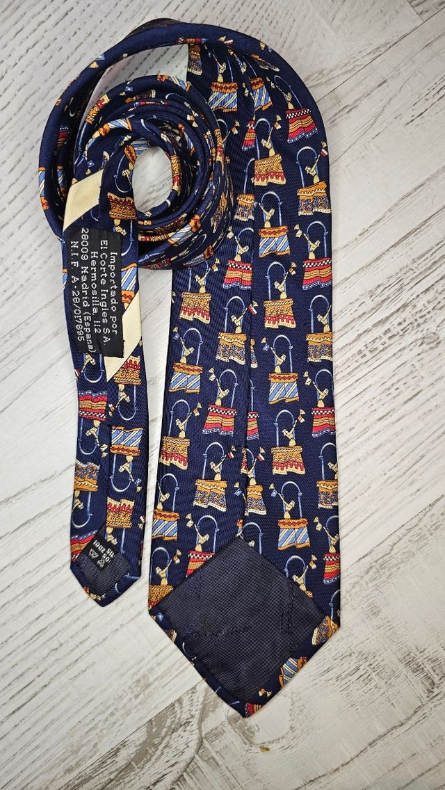 Corbata Seda Salvatore Ferragamo Vintage