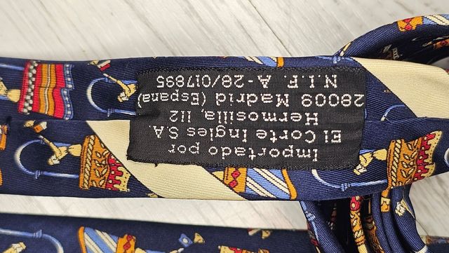 Corbata Seda Salvatore Ferragamo Vintage