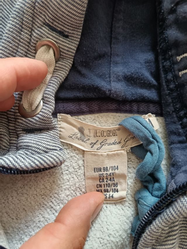 Jersey con cremallera 4 años