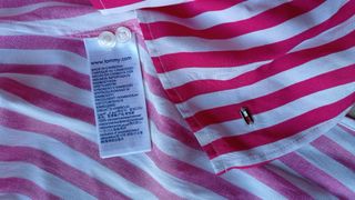 Vestido Tommy Hilfiger Rayas Rojas T.36