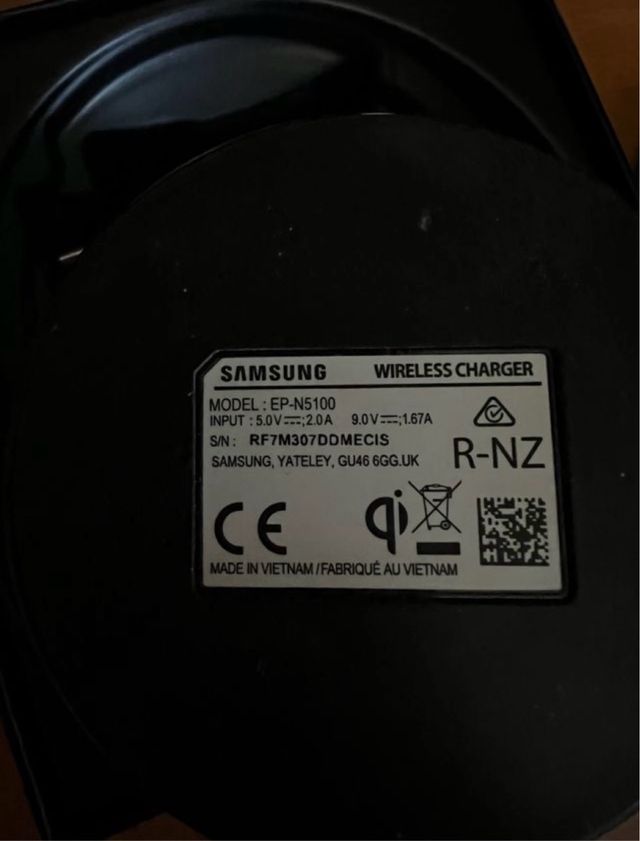 Cargador Inalámbrico Samsung Stand