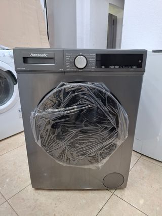 Lavadora Hanseatic 10kg Gris