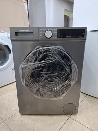 Lavadora Hanseatic 10kg Gris