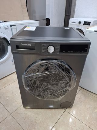 Lavadora Hanseatic 10kg Gris