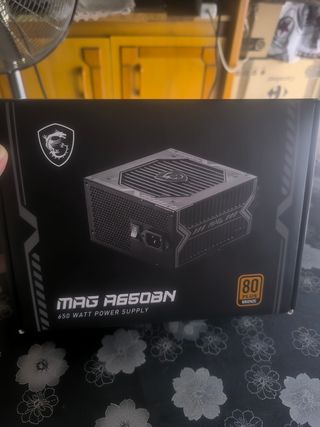 Fuente Alimentación MSI MAG A650BN 650W Bronce