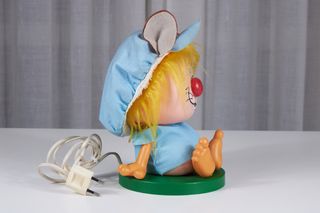 Rara lampada anni '80 "Leoncino". Nuova Linea Zero