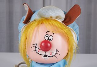 Rara lampada anni '80 "Leoncino". Nuova Linea Zero