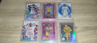 Lote 6 cromos fútbol Topps Secret