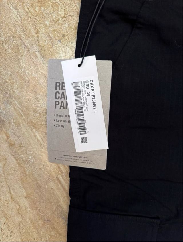 Pantalones Cargo Carhartt Negros