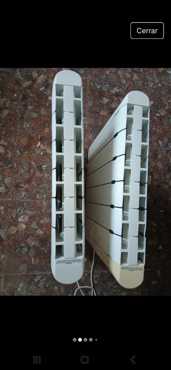 Lote 2 radiadores de pared, RC6E 750W